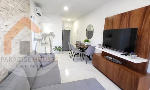 Modern apartment near the airport and marina