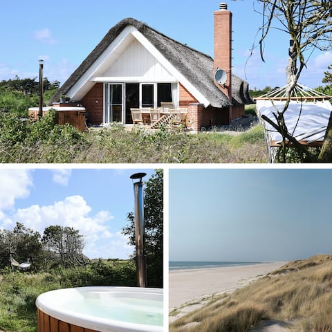 Idyllic cottage by the North Sea with sauna & spa
