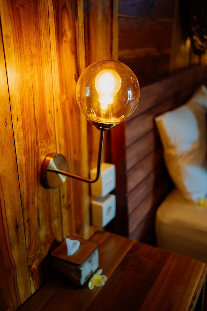 Stuning 1br Wooden House W Pool Valley View - Bali