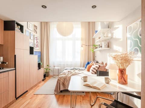 TurnKey | Two-Level Charles Square Studio III