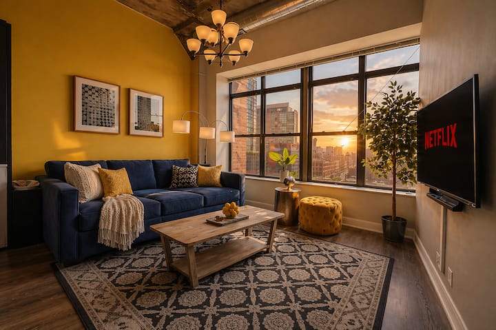 Bright & Stylish 2br Suite Near Mccormick, Grant - Chinatown - Chicago