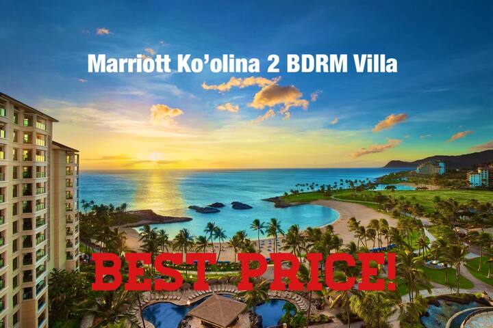 Marriott Ko’Olina Beach Club-2bd villa Aloha