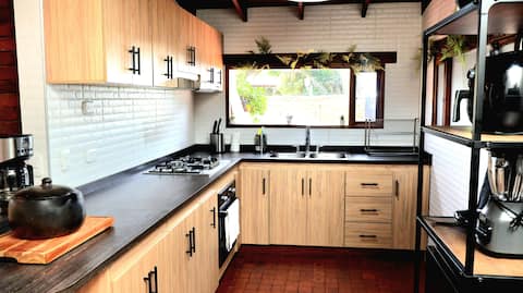 A villa in the city, unique.