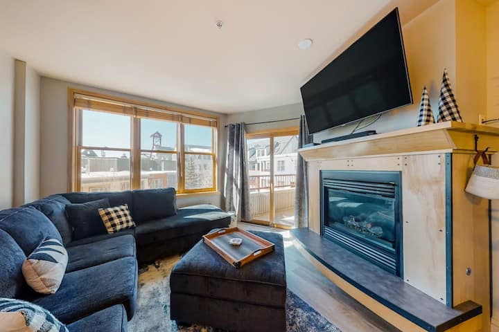 Walk To Lifts 1br Mountainview 4th-floor | Firepit - Keystone, CO