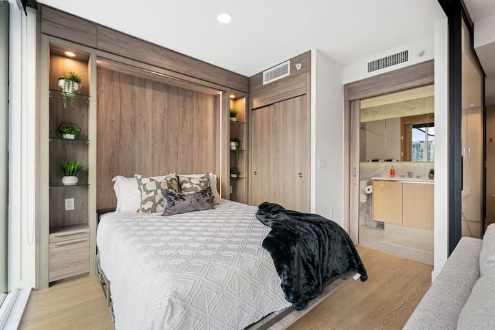 Modern Oceanview 2beds Seawall Ac/pool/hot-tub/gym - Vancouver