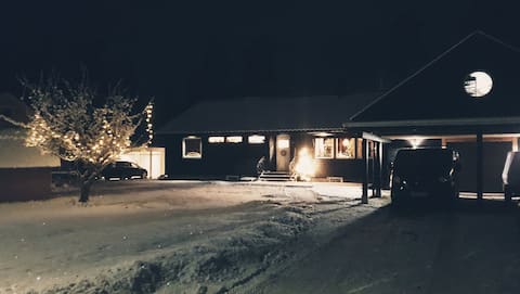 River villa in central Mora