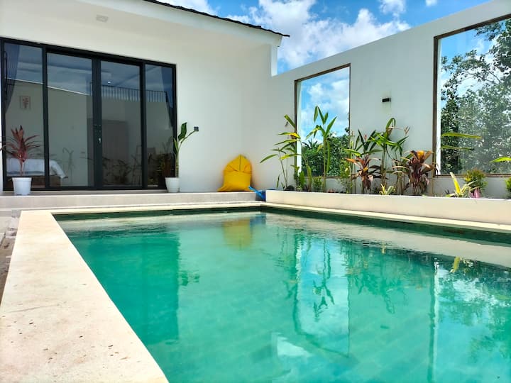 Cozy Great Deal Canggu 3br Villa W/ Pool &Balcony - Bali