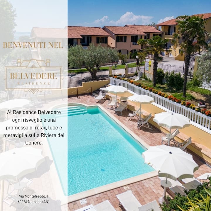 Elegante Trilocale Panoramico Sul Conero 12 - Numana