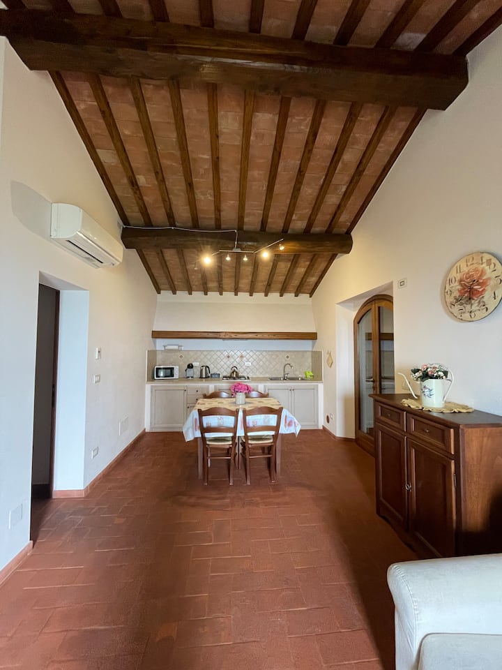 Pink Farmhouse With Panoramic View Infinity Pool - Volterra