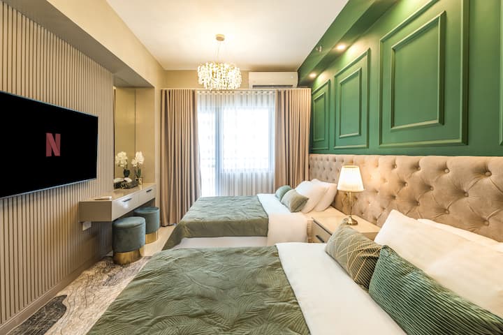 Modern City Condo Mrt Shaw | 2 Double Beds+netflix - Pasig
