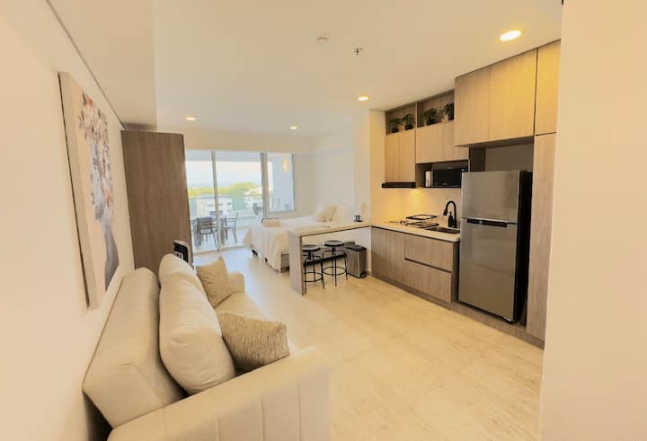 Modern Studio With Pool & Hot Tub - Bolívar