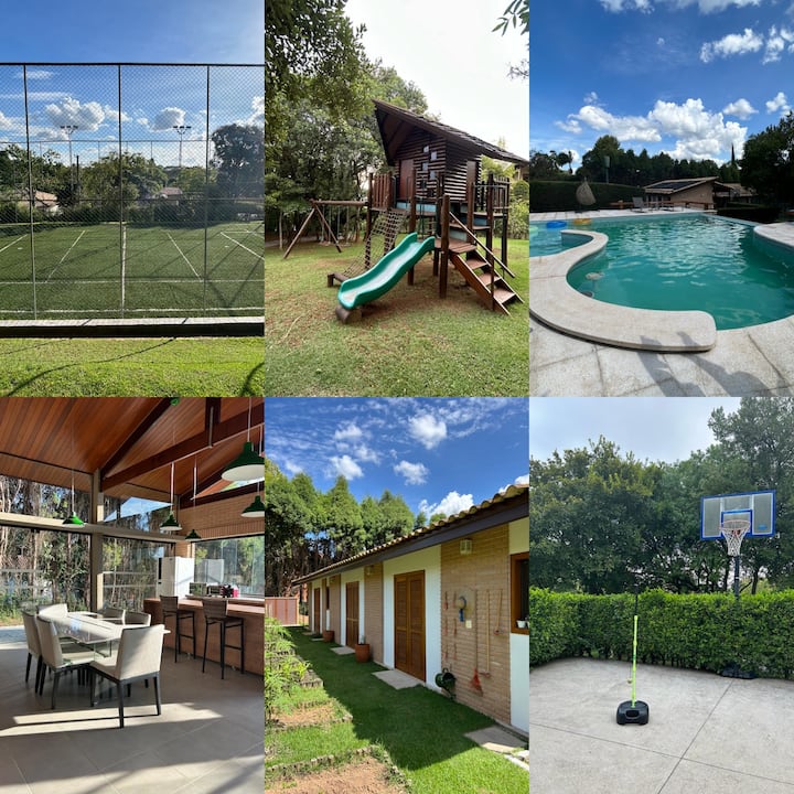 Casa Pirilampo
Linda Casa Campo Futebol Piscina - Ibiúna