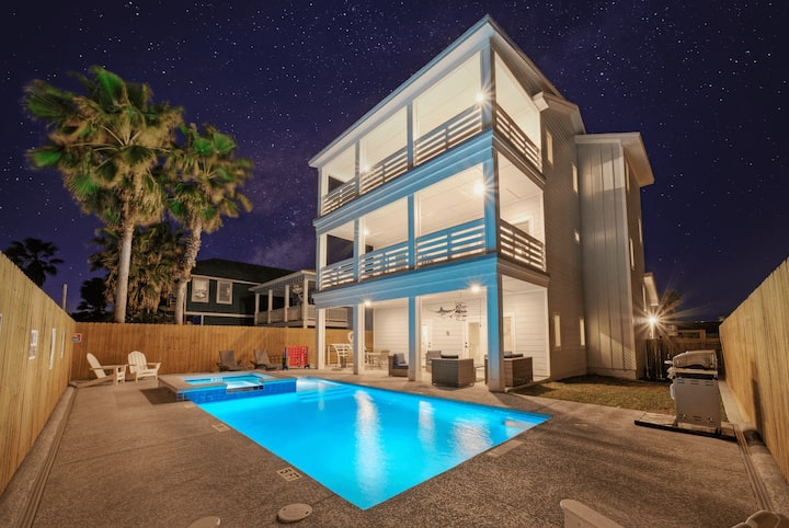 Private Pool+hot Tub, Near The Beach | Marlin Cove - Port Aransas, TX