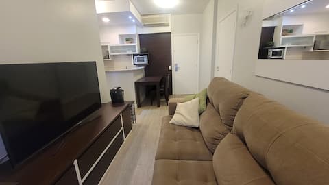 Top performing Airbnb: Premium Flat for up to 4 | With Washer and Dryer in São Caetano Do Sul
