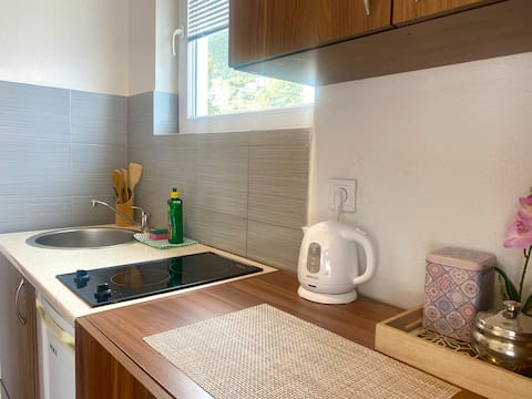 Top performing Airbnb: Luxe Seaside Oasis: Panoramic View ~ Balcony ~ Pkg in Đenovići