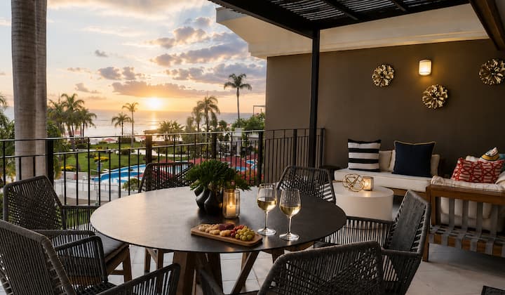 4 Suites Front De Mer | Terrasse | Grand Venetian - Puerto Vallarta