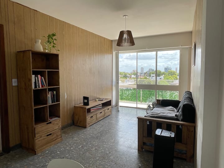 Departamento de 2 ambientes en Villa del Parque con balcón