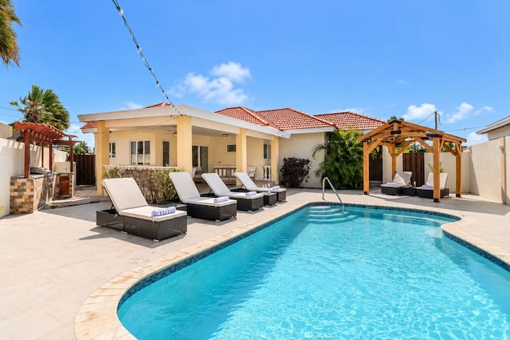 5 Min To Beach Lux Villa  Opal Breeze By Bocobay - Aruba