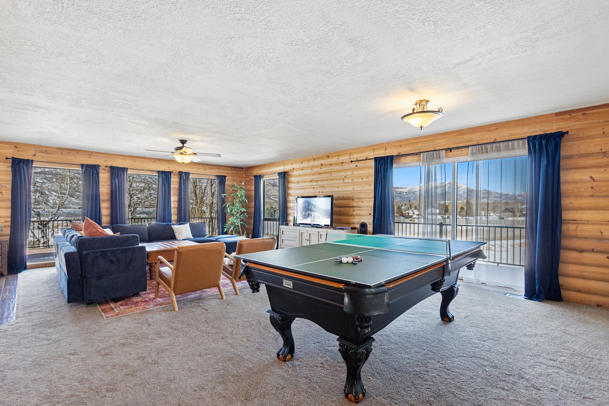 2025 წლის ახალი დამატება! 2 1 აუზის მაგიდა/პინგ-პონგის მაგიდა! 