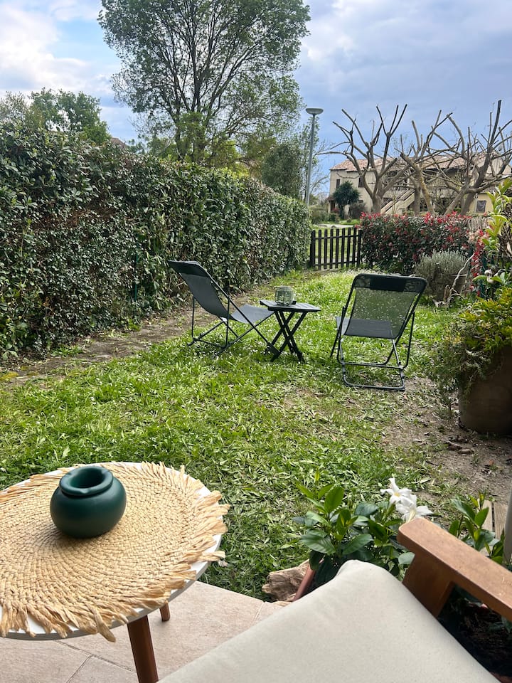 Terrasse & Jardin-plage 100m - Marina Corsa - Ghisonaccia