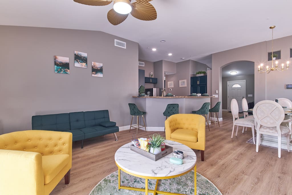 Airbnb Ultimate Comfort: 3 BR Oasis with PS5 & BBQ