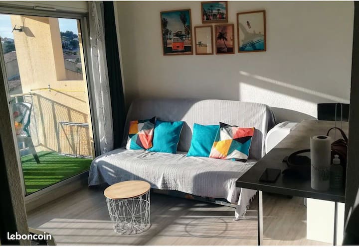 Appartement 2 Ch+parking+vélos - Gruissan