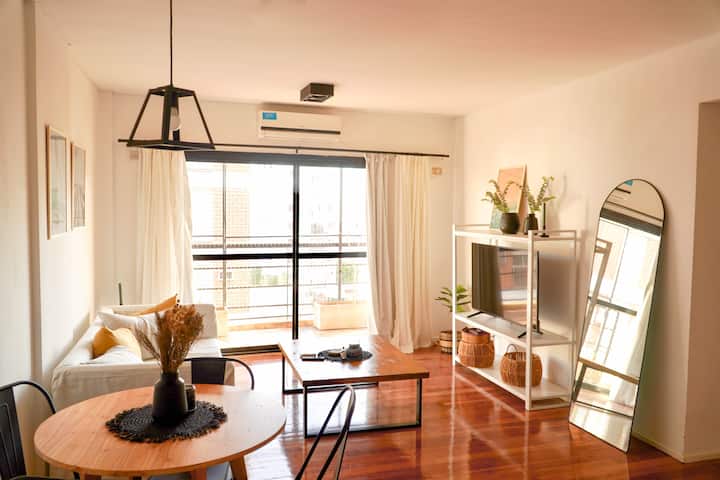 Bright one-bedroom apartment in Recoleta
