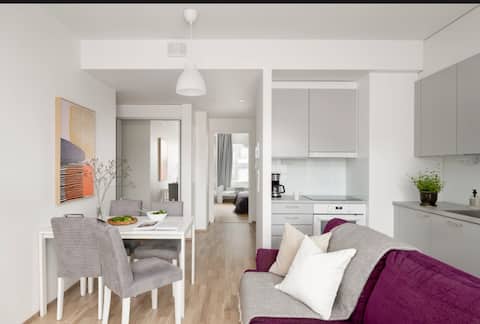 Top performing Airbnb: 2BR design home great location in Tikkurila