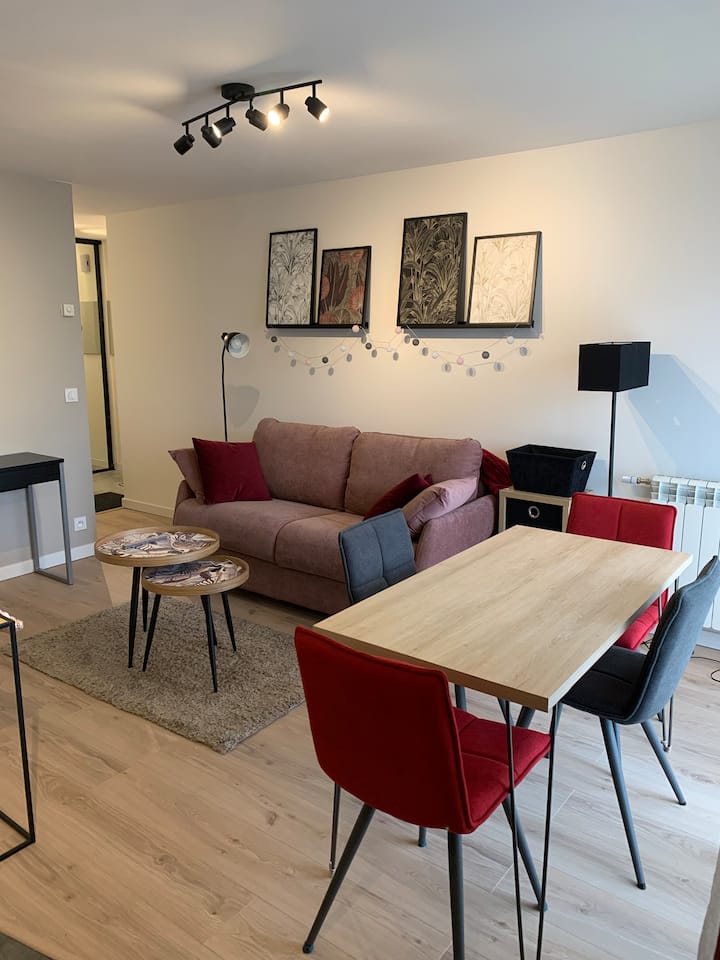 Vannes Plage Et Port - T2 Wifi - Balcon Et Parking - Vannes