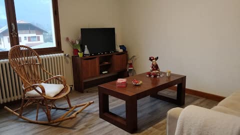 Apartment with large garden