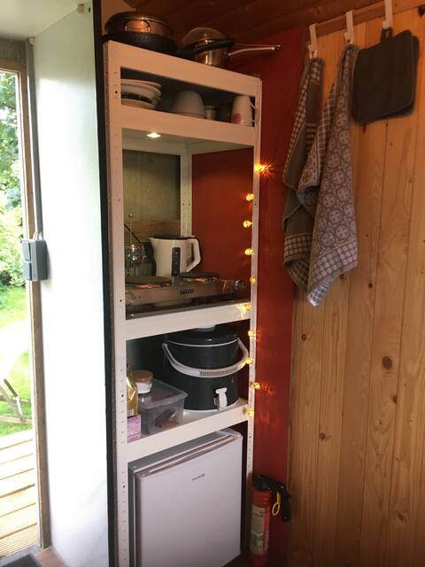 Top Airbnb: Construction trailer at the pony pasture in Nordwestmecklenburg