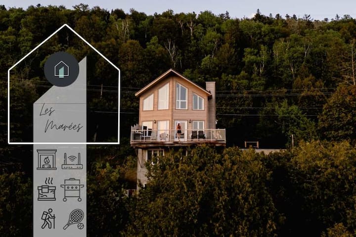 Les Marées - Vue Exceptionnelle, Spa, Randonnées - Baie-Saint-Paul