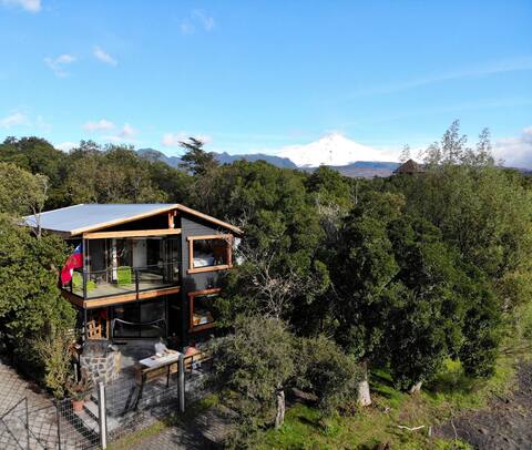 Cozy lakefront house in Pucón