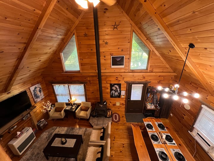 Rustic Creek Cabin In Adk/whiteface W Hot Tub - Adirondack Mountains