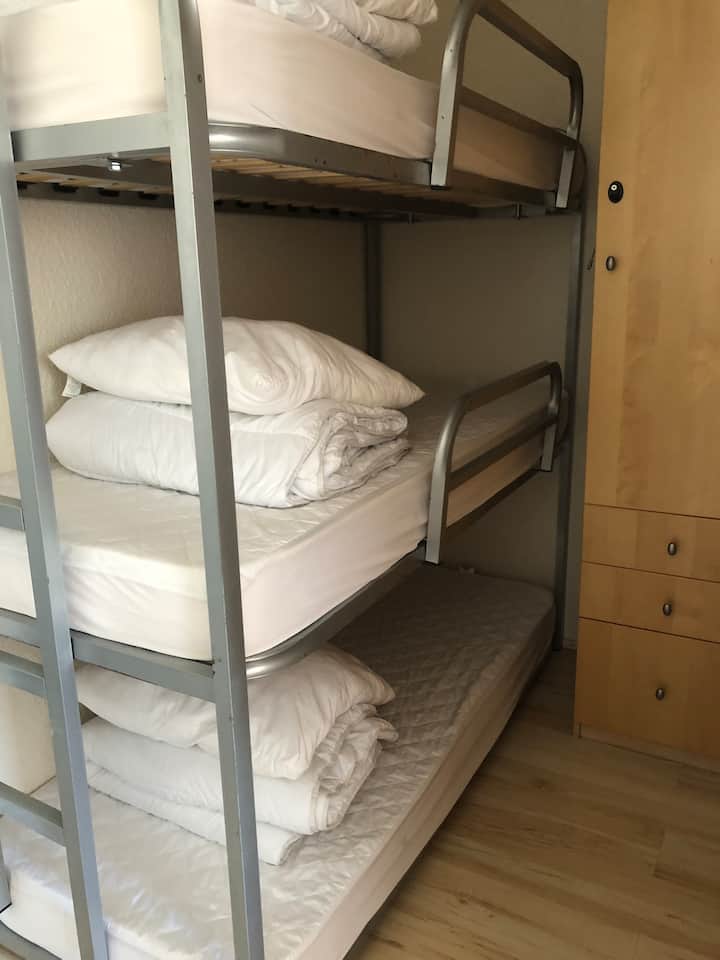 Etagenbett für 3 Personen