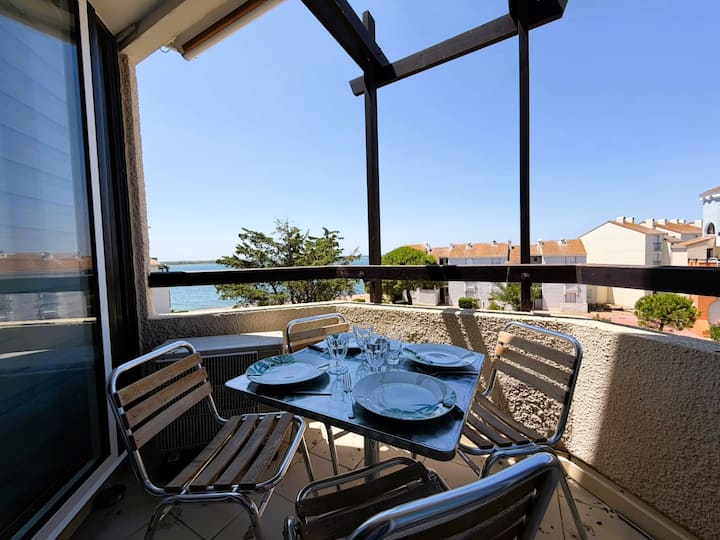 Beau Duplex 4 Pers Terrasse, Lac Marin Piscine ! - Le Barcarès