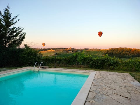 House Pool among the Vineyards • Casa Sala & Pepe