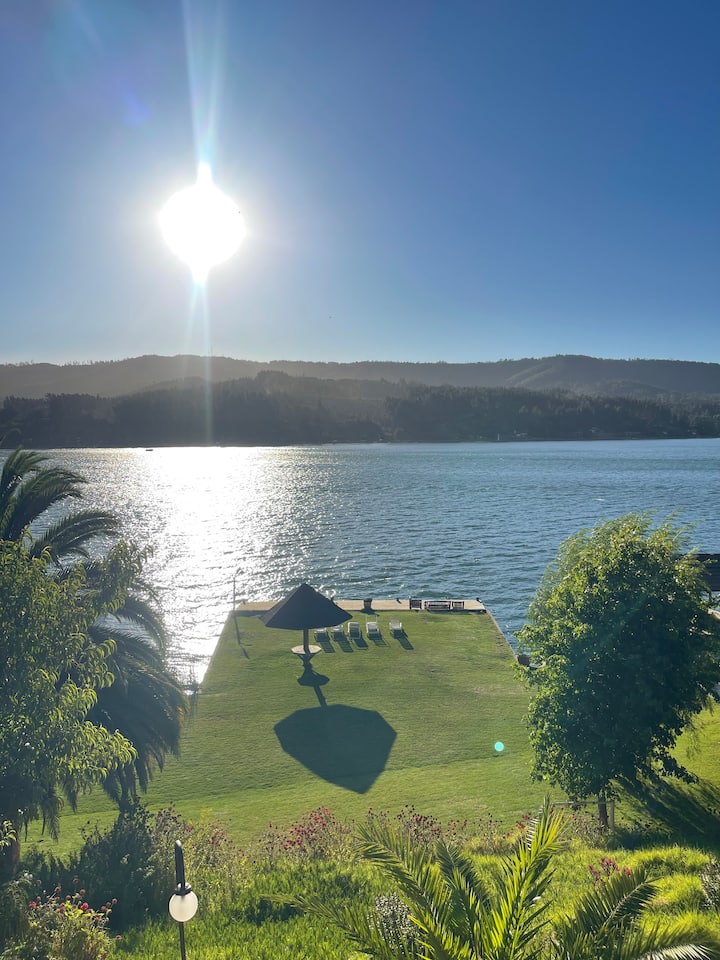 Casa Borde Lago Vichuquén - Vichuquen