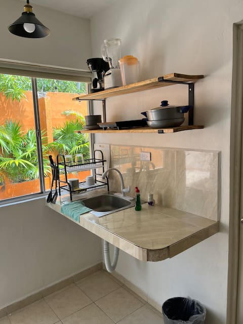 Top Airbnb: Z. Single room in Supermanzana 74