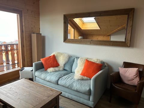 Annonce Airbnb populaire: Stunning apartment with amazing lake views à Thollon Les Mémises
