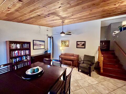 The quiet and comfortable home