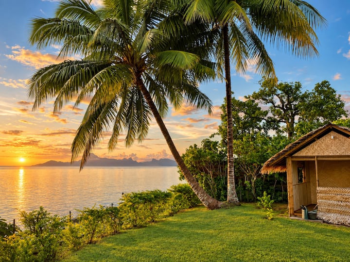 Fare Pae Miti Beach Punaauia Beachfront Beach