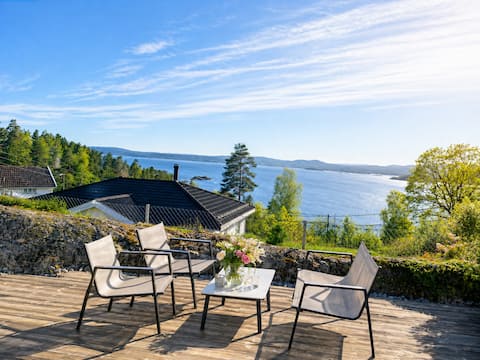 Panoramic View | Private Beach House | Near Oslo