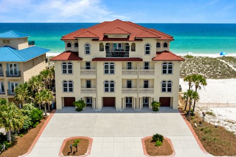 Successful Airbnb property: 6 Bedroom | 7 King Beds | Elevator | Beachfront in Navarre Beach