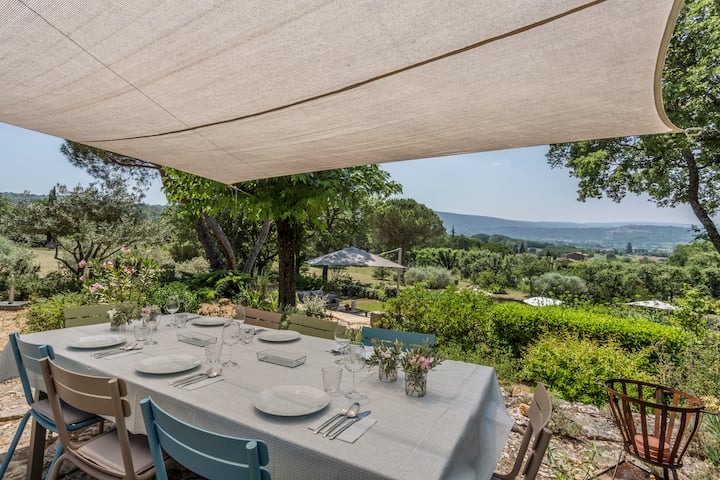 La Grande Bergerie Mas à Louer à Bonnieux Avec - Apt