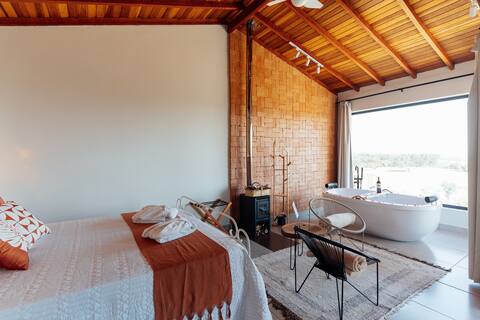 Sunset Hut • Tile Parcel