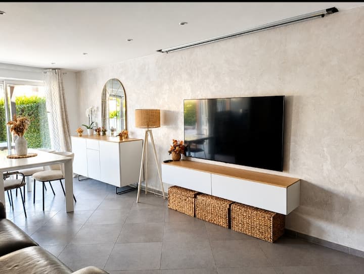 Maison Mitoyenne En Résidence Entre Mer/montagnes - Saint-Laurent-du-Var