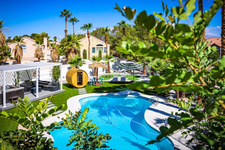 Villa,pool,sauna,hottub,gameroom,mini-golf - Las Vegas, NV