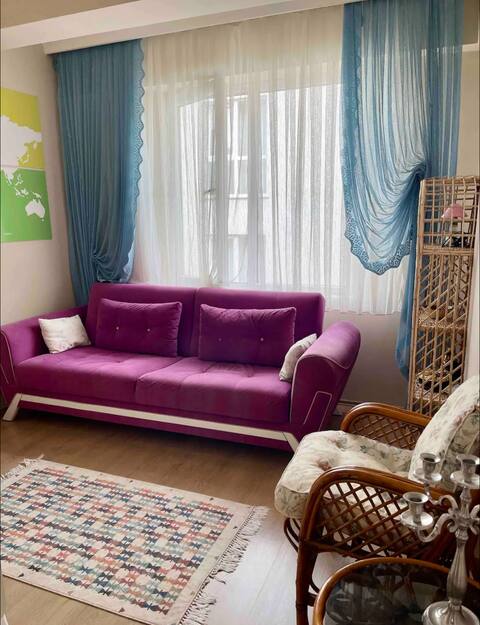 Leisure places, Apartment with Balcony Near Train Station