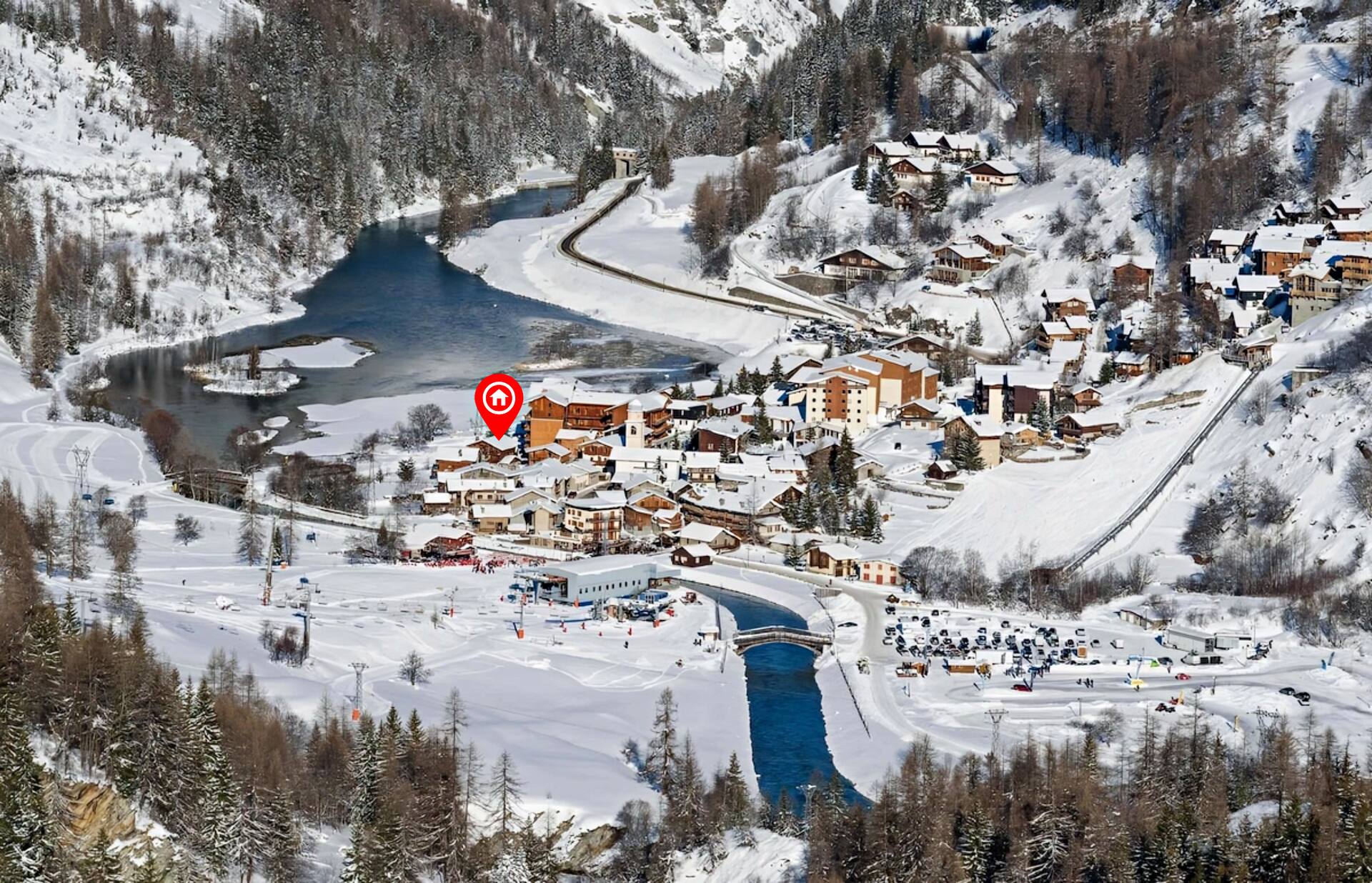 Casa-Chalet Brizolée avec vue sur le lac à Tignes — photo 5